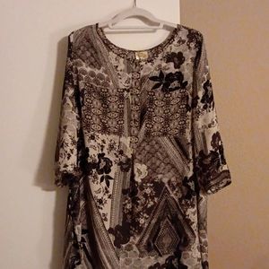 Fig and Flower blouse